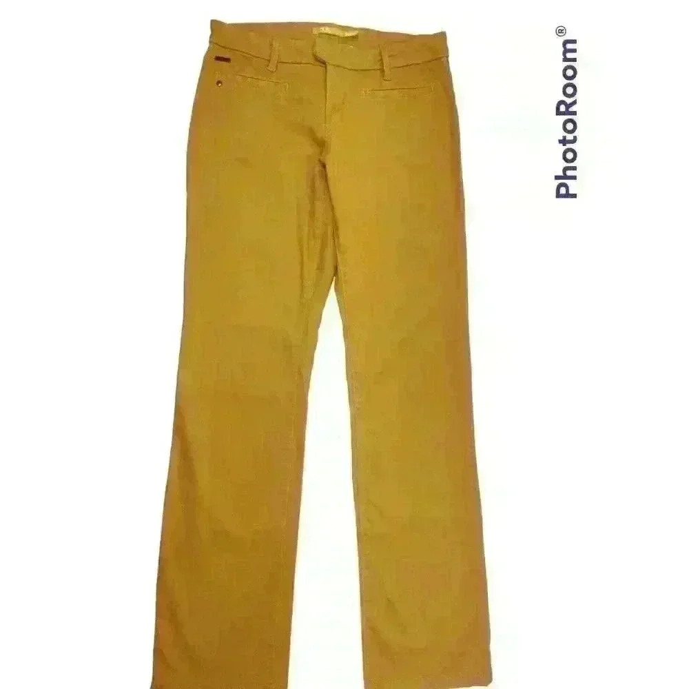 Lole Hiking Travel Stretch Pants Women's 4 Gold Fishing Upf 50+